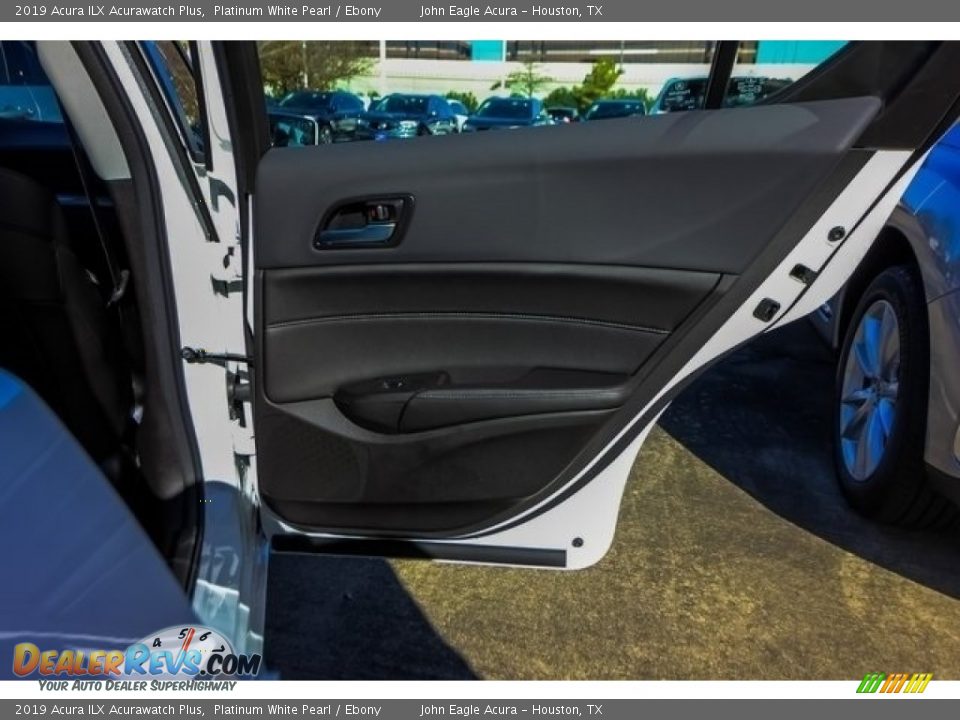 2019 Acura ILX Acurawatch Plus Platinum White Pearl / Ebony Photo #20