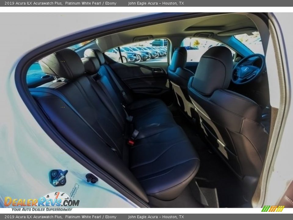 2019 Acura ILX Acurawatch Plus Platinum White Pearl / Ebony Photo #21