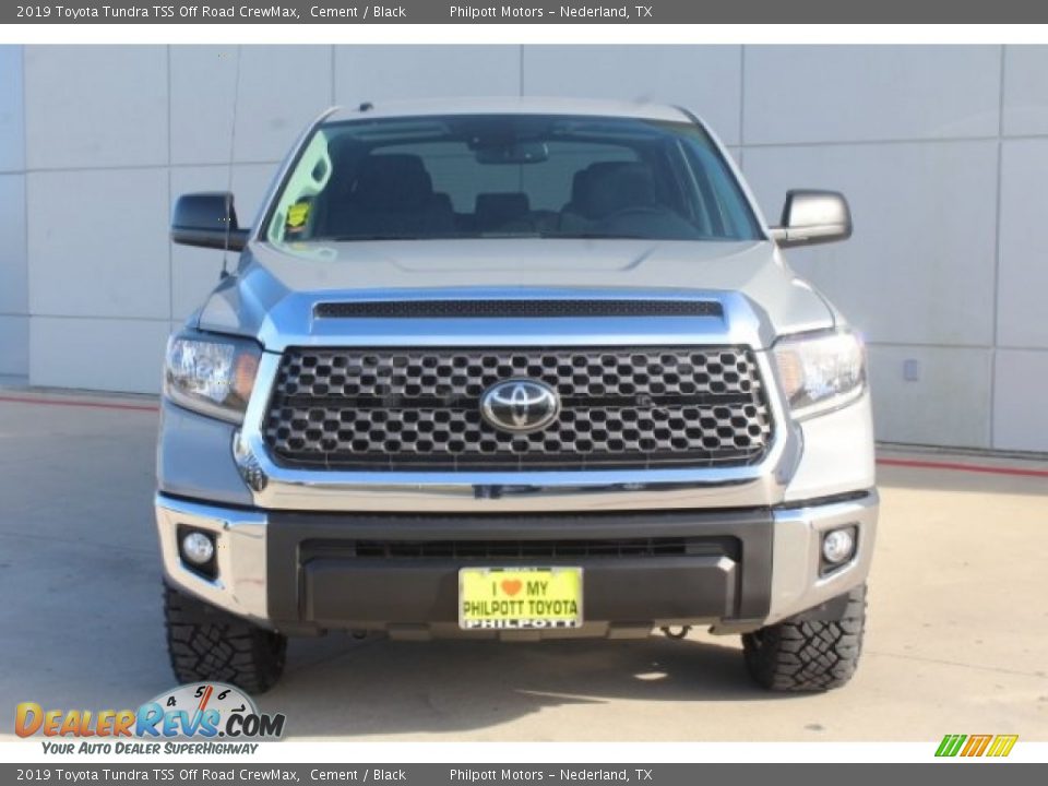 2019 Toyota Tundra TSS Off Road CrewMax Cement / Black Photo #3