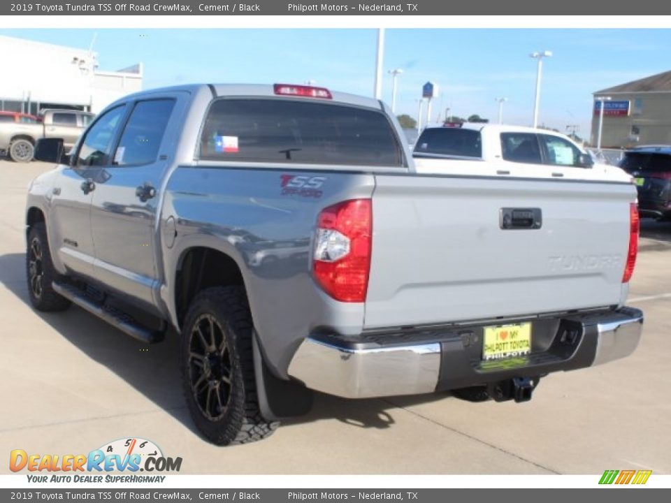 2019 Toyota Tundra TSS Off Road CrewMax Cement / Black Photo #6