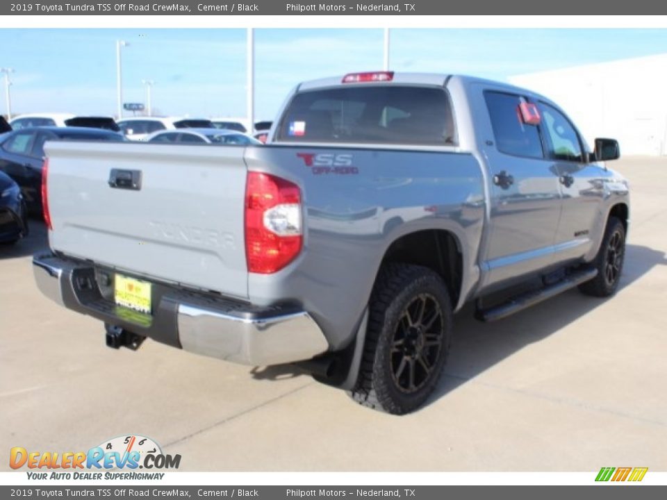 2019 Toyota Tundra TSS Off Road CrewMax Cement / Black Photo #8