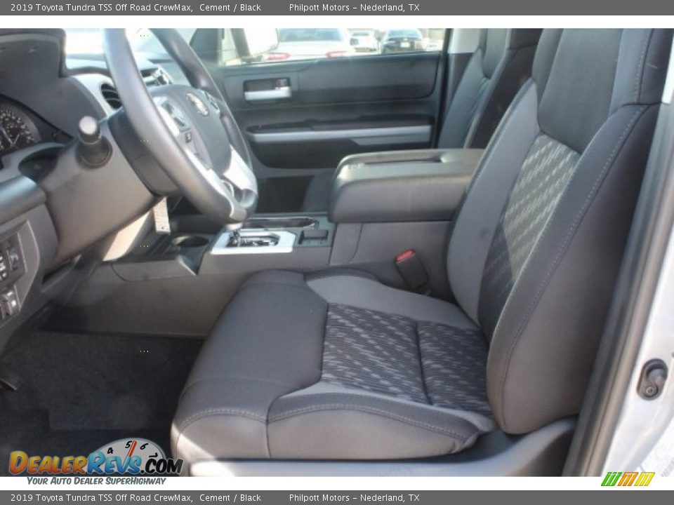 2019 Toyota Tundra TSS Off Road CrewMax Cement / Black Photo #10