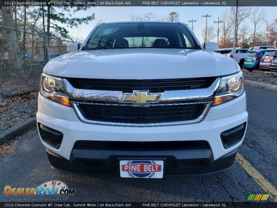 2019 Chevrolet Colorado WT Crew Cab Summit White / Jet Black/Dark Ash Photo #2