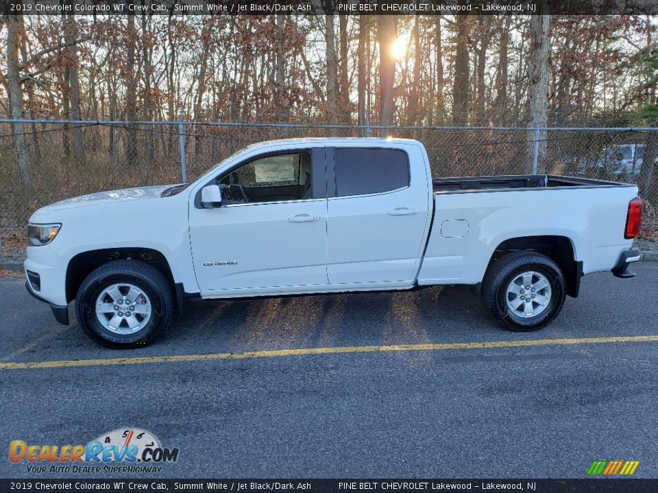 2019 Chevrolet Colorado WT Crew Cab Summit White / Jet Black/Dark Ash Photo #3