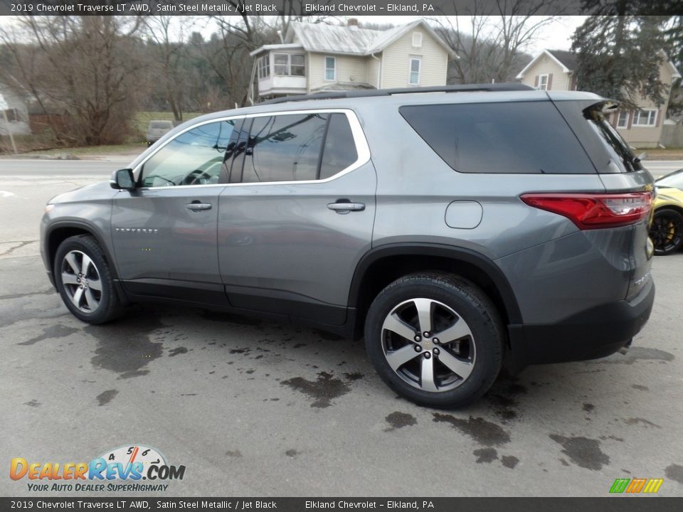 2019 Chevrolet Traverse LT AWD Satin Steel Metallic / Jet Black Photo #6