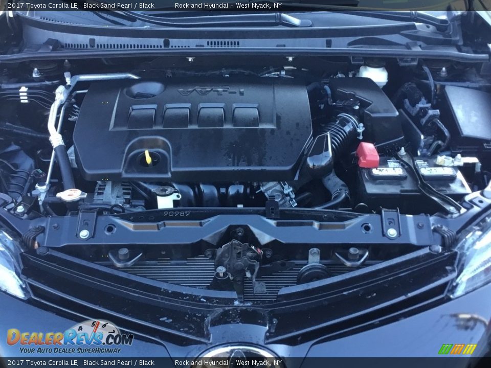 2017 Toyota Corolla LE Black Sand Pearl / Black Photo #28