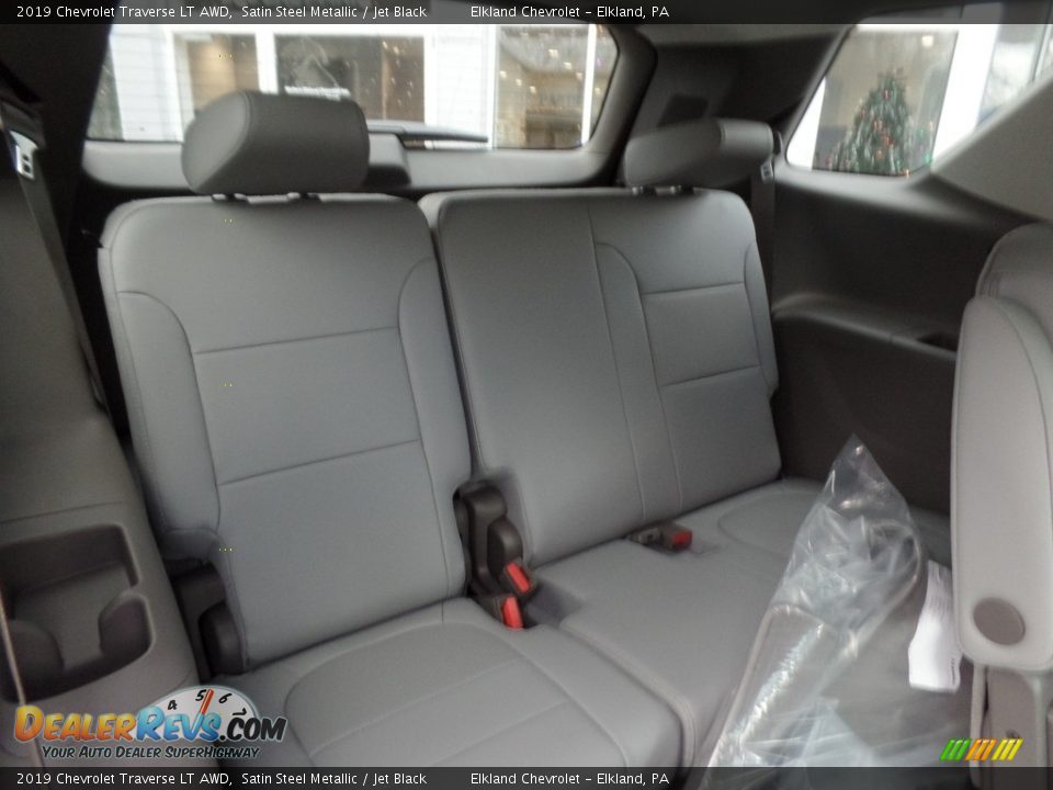 2019 Chevrolet Traverse LT AWD Satin Steel Metallic / Jet Black Photo #16
