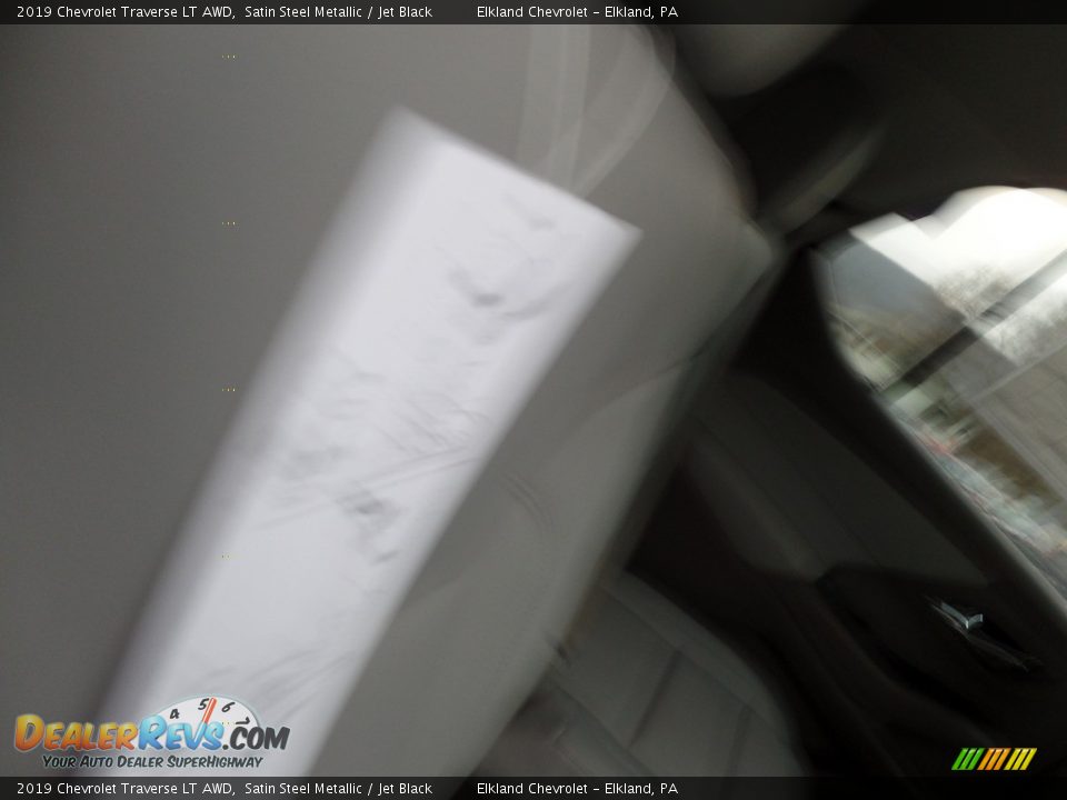 2019 Chevrolet Traverse LT AWD Satin Steel Metallic / Jet Black Photo #17