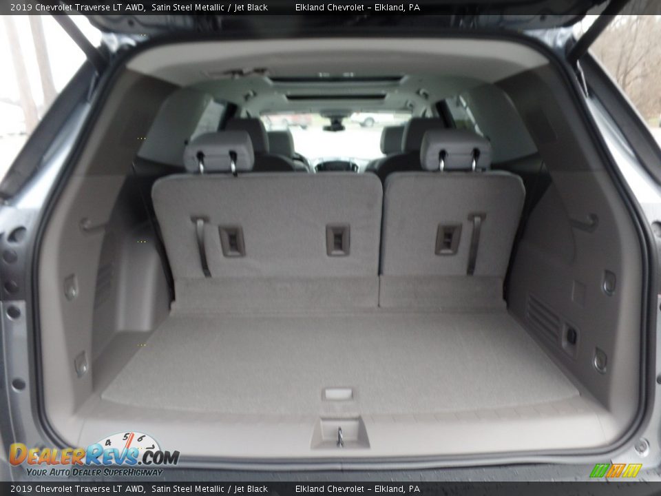 2019 Chevrolet Traverse LT AWD Satin Steel Metallic / Jet Black Photo #19