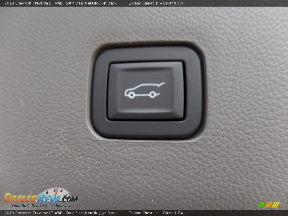 2019 Chevrolet Traverse LT AWD Satin Steel Metallic / Jet Black Photo #21