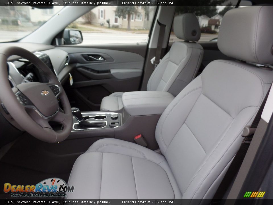 2019 Chevrolet Traverse LT AWD Satin Steel Metallic / Jet Black Photo #25