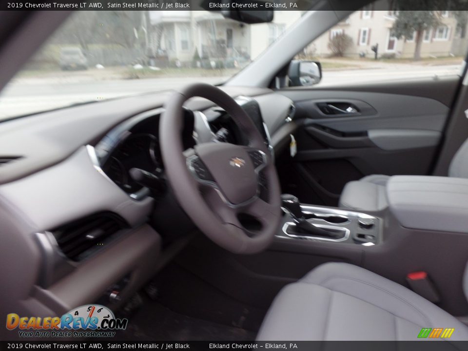 2019 Chevrolet Traverse LT AWD Satin Steel Metallic / Jet Black Photo #26