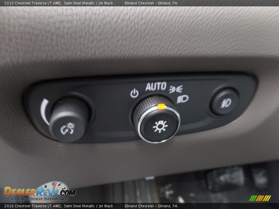 2019 Chevrolet Traverse LT AWD Satin Steel Metallic / Jet Black Photo #30