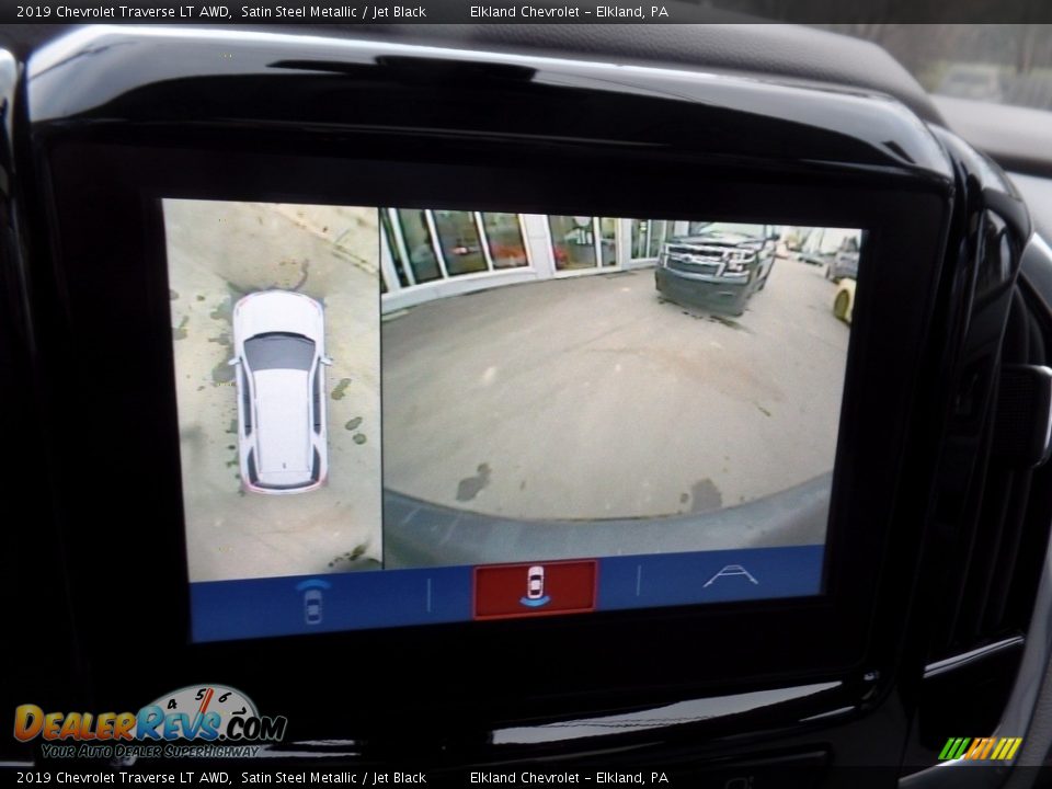 2019 Chevrolet Traverse LT AWD Satin Steel Metallic / Jet Black Photo #36