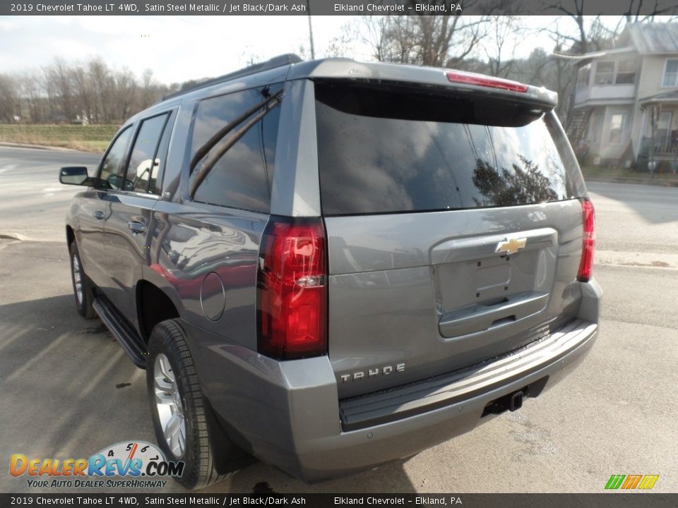 2019 Chevrolet Tahoe LT 4WD Satin Steel Metallic / Jet Black/Dark Ash Photo #8