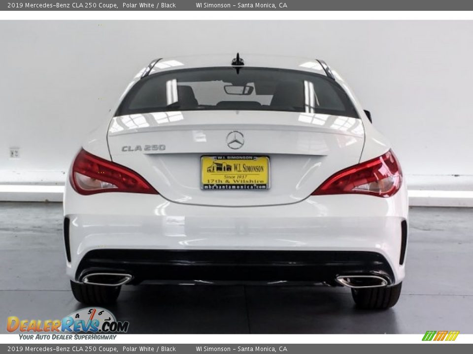 2019 Mercedes-Benz CLA 250 Coupe Polar White / Black Photo #3