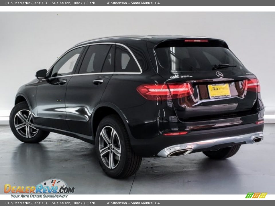 2019 Mercedes-Benz GLC 350e 4Matic Black / Black Photo #2