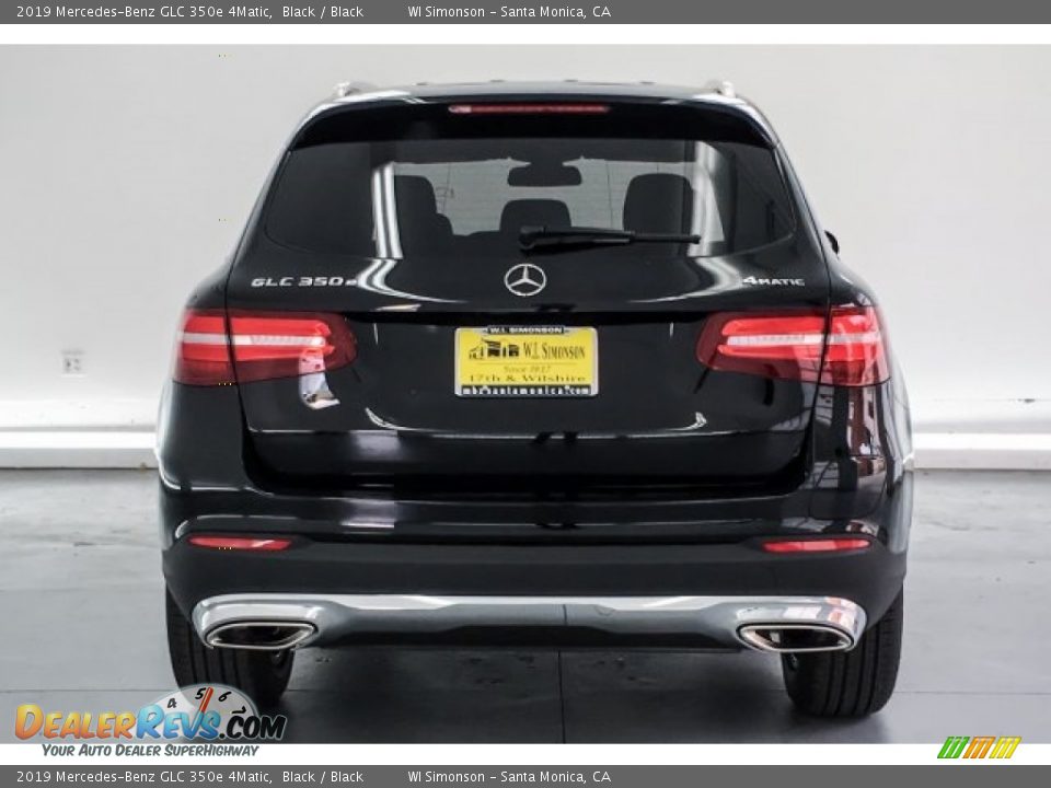 2019 Mercedes-Benz GLC 350e 4Matic Black / Black Photo #3