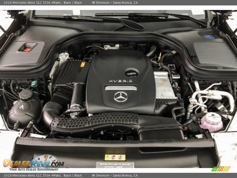 2019 Mercedes-Benz GLC 350e 4Matic 2.0 Liter Turbocharged DOHC 16-Valve VVT 4 Cylinder Gasoline/Electric Hybrid Engine Photo #8