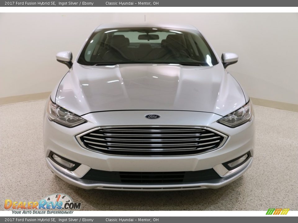 2017 Ford Fusion Hybrid SE Ingot Silver / Ebony Photo #2