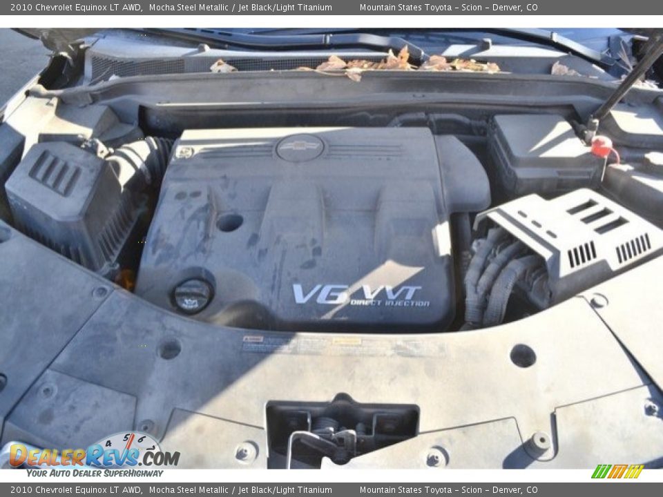 2010 Chevrolet Equinox LT AWD Mocha Steel Metallic / Jet Black/Light Titanium Photo #9