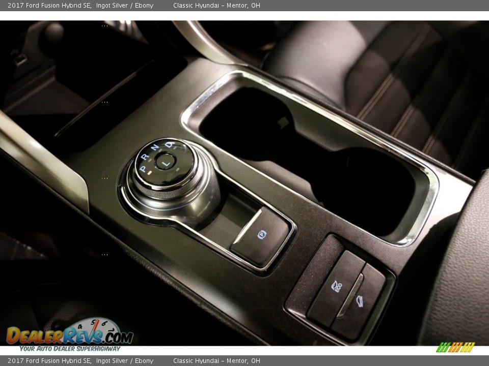 2017 Ford Fusion Hybrid SE Ingot Silver / Ebony Photo #14