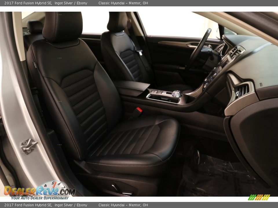 2017 Ford Fusion Hybrid SE Ingot Silver / Ebony Photo #15