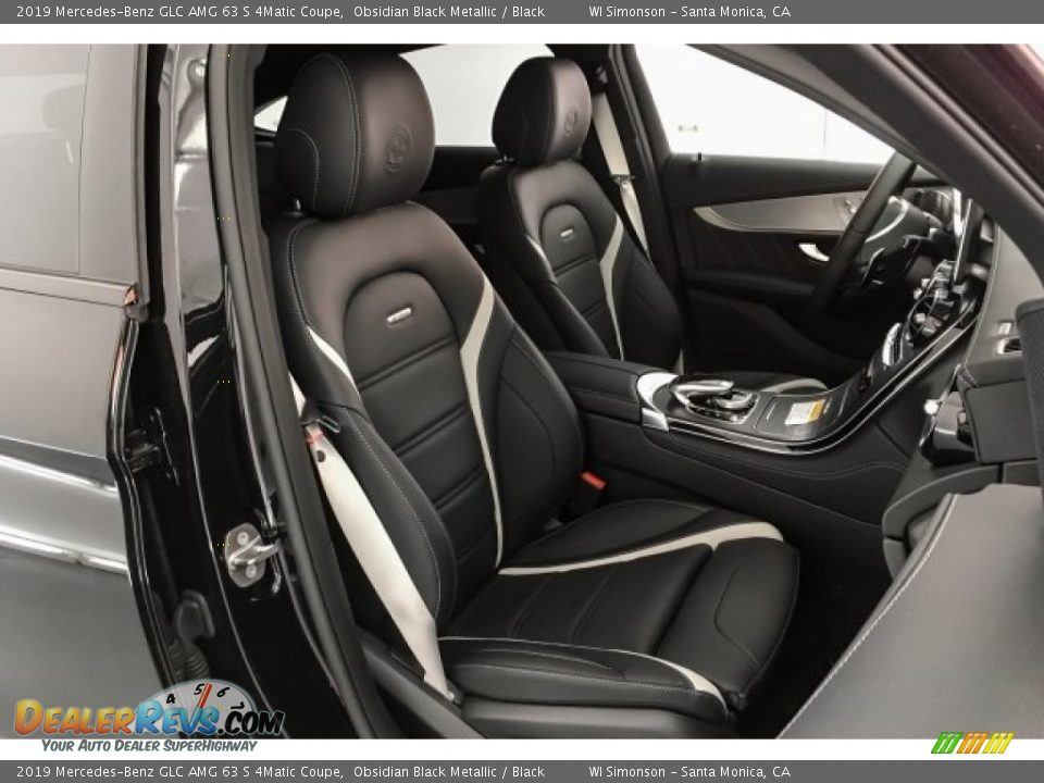 Black Interior - 2019 Mercedes-Benz GLC AMG 63 S 4Matic Coupe Photo #5