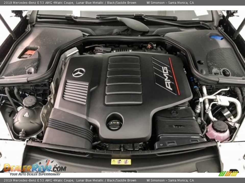 2019 Mercedes-Benz E 53 AMG 4Matic Coupe 3.0 Liter Turbocharged DOHC 24-Valve VVT Inline 6 Cylinder w/EQ Boost Engine Photo #8