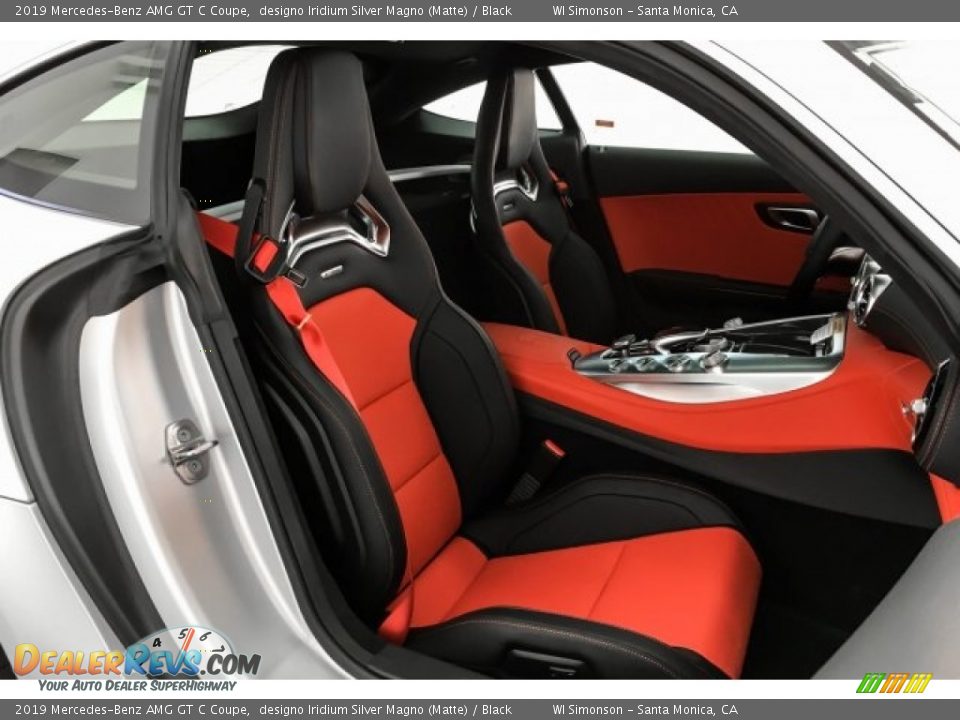 Black Interior - 2019 Mercedes-Benz AMG GT C Coupe Photo #6