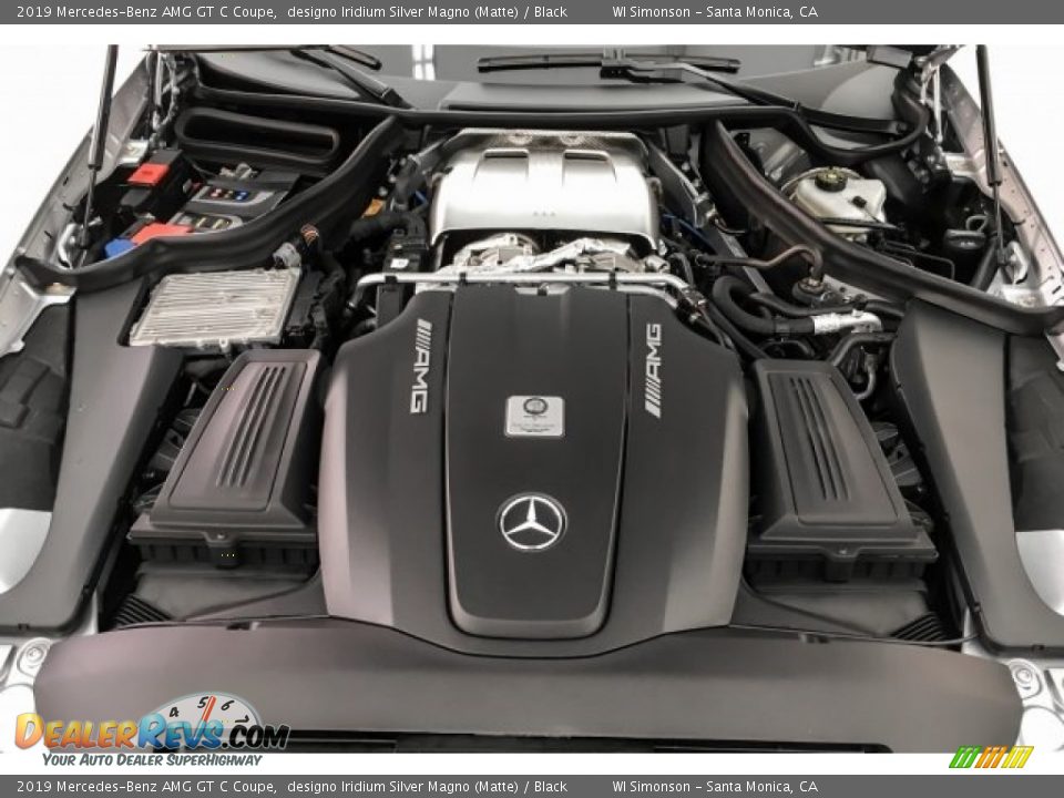 2019 Mercedes-Benz AMG GT C Coupe 4.0 AMG Twin-Turbocharged DOHC 32-Valve VVT V8 Engine Photo #9