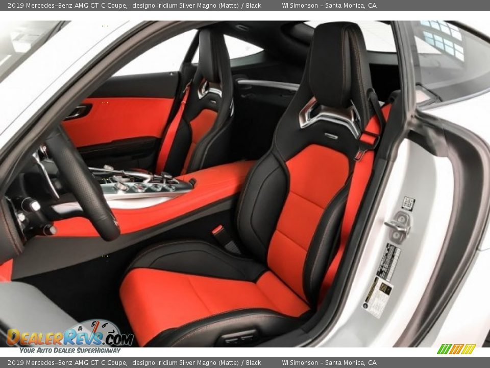 Front Seat of 2019 Mercedes-Benz AMG GT C Coupe Photo #13