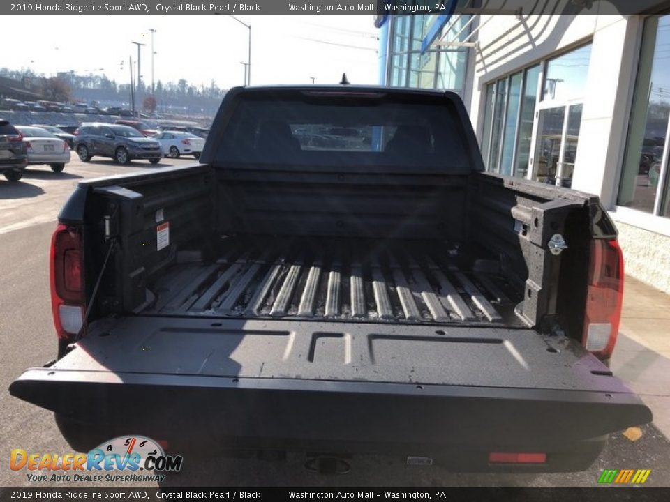 2019 Honda Ridgeline Sport AWD Crystal Black Pearl / Black Photo #5