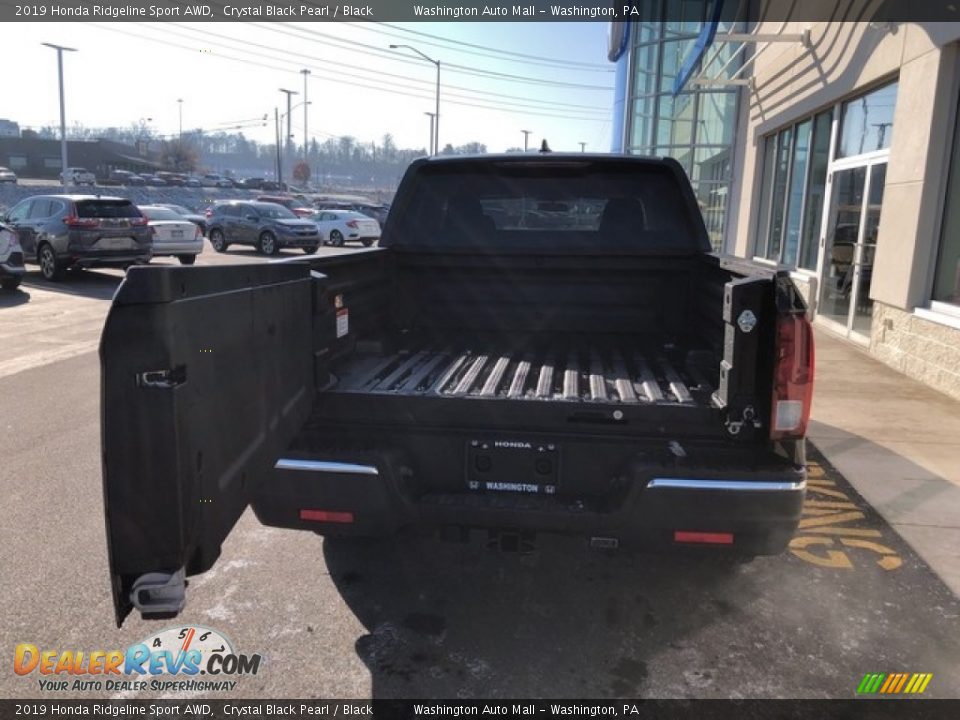 2019 Honda Ridgeline Sport AWD Crystal Black Pearl / Black Photo #6