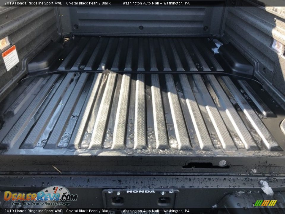 2019 Honda Ridgeline Sport AWD Crystal Black Pearl / Black Photo #7