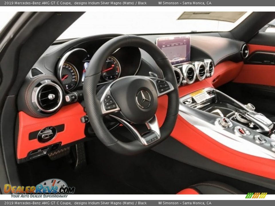 Dashboard of 2019 Mercedes-Benz AMG GT C Coupe Photo #21