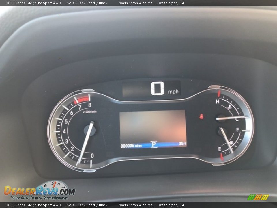 2019 Honda Ridgeline Sport AWD Gauges Photo #12
