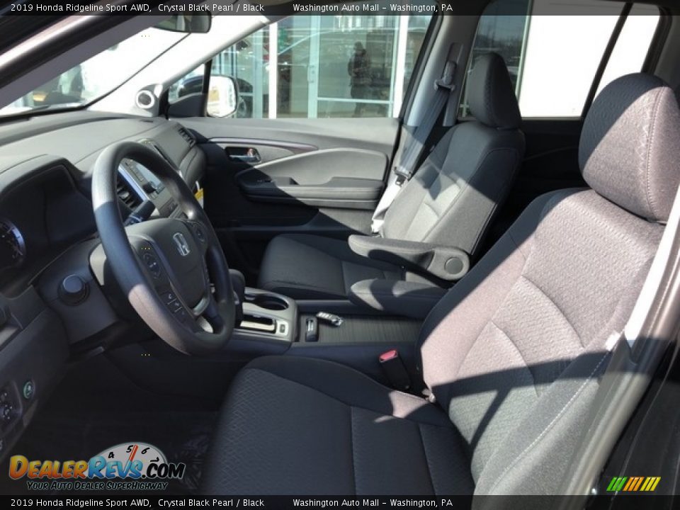 2019 Honda Ridgeline Sport AWD Crystal Black Pearl / Black Photo #20