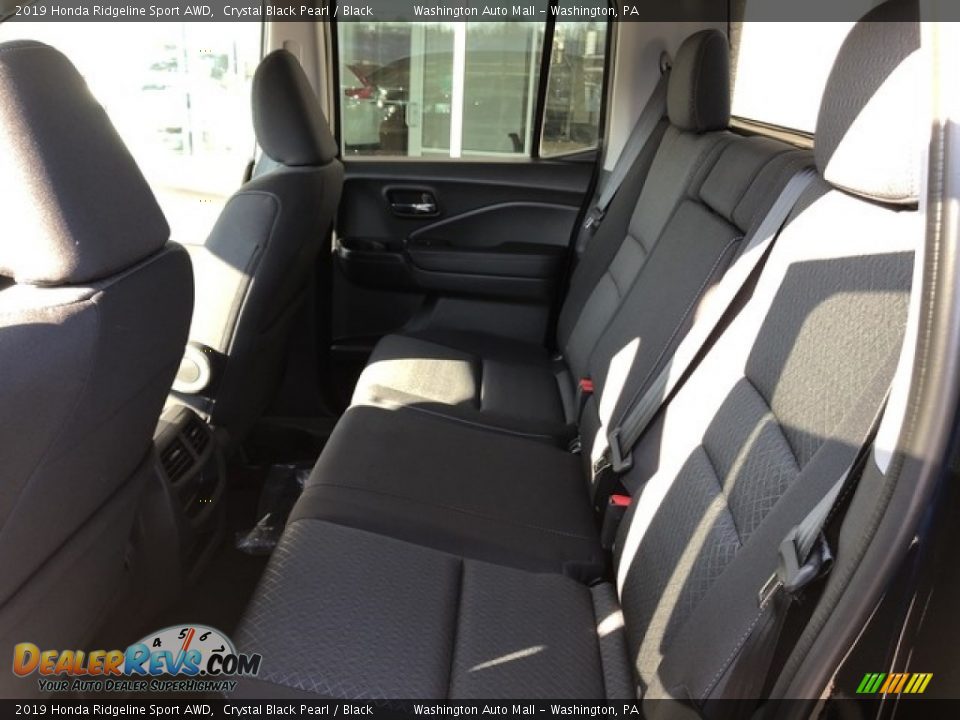 2019 Honda Ridgeline Sport AWD Crystal Black Pearl / Black Photo #21