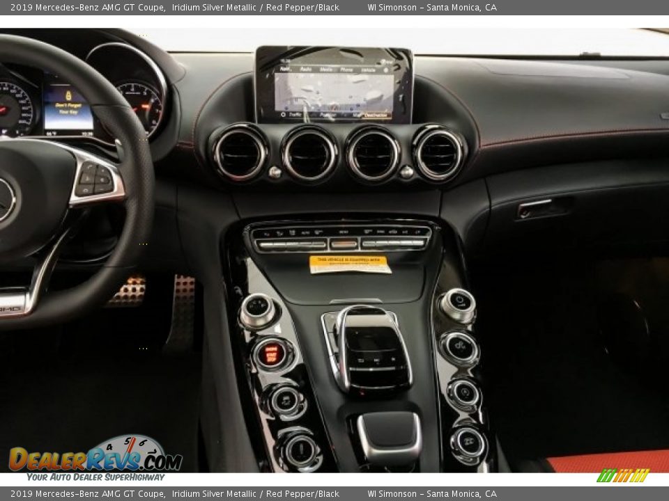 Dashboard of 2019 Mercedes-Benz AMG GT Coupe Photo #4
