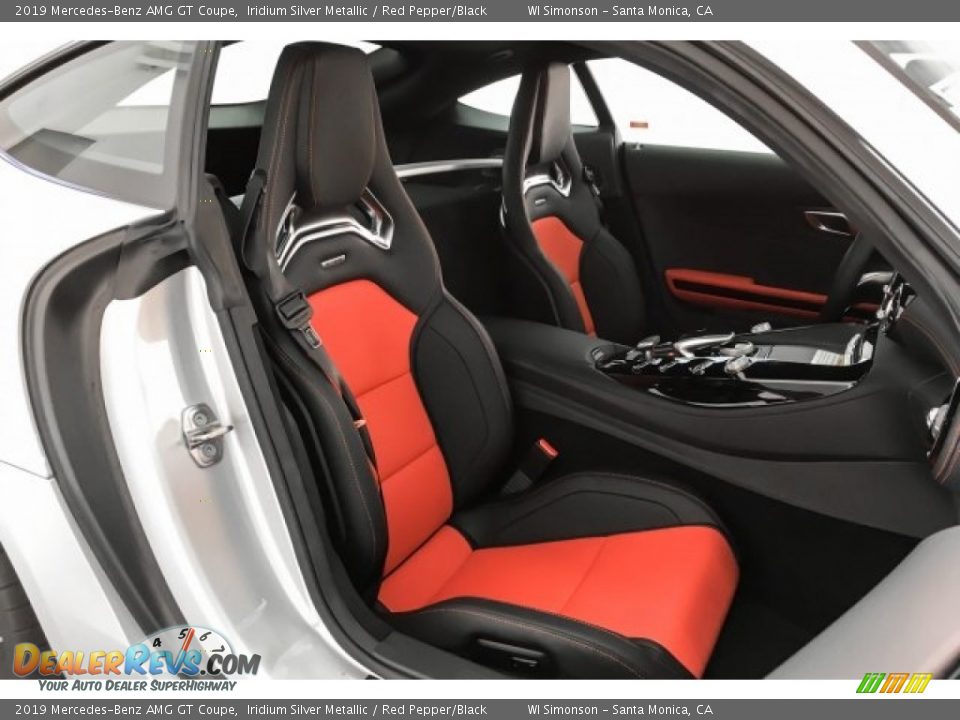Front Seat of 2019 Mercedes-Benz AMG GT Coupe Photo #6
