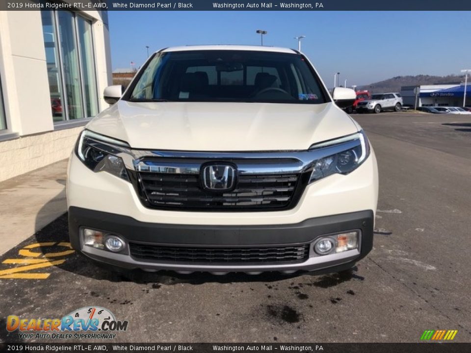 2019 Honda Ridgeline RTL-E AWD White Diamond Pearl / Black Photo #5