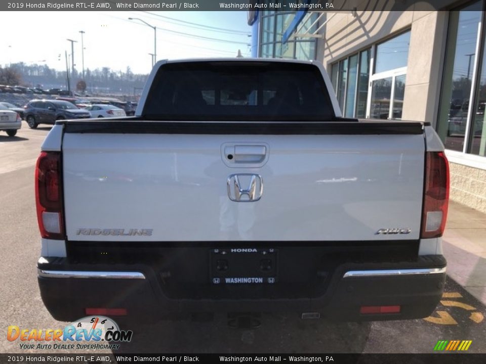 2019 Honda Ridgeline RTL-E AWD White Diamond Pearl / Black Photo #7