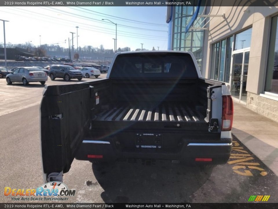 2019 Honda Ridgeline RTL-E AWD White Diamond Pearl / Black Photo #9