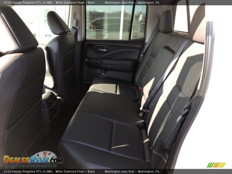 2019 Honda Ridgeline RTL-E AWD White Diamond Pearl / Black Photo #14