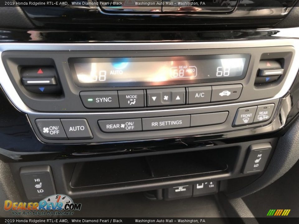 2019 Honda Ridgeline RTL-E AWD White Diamond Pearl / Black Photo #23