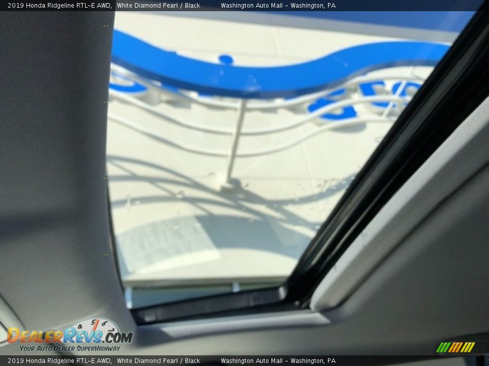 2019 Honda Ridgeline RTL-E AWD White Diamond Pearl / Black Photo #27
