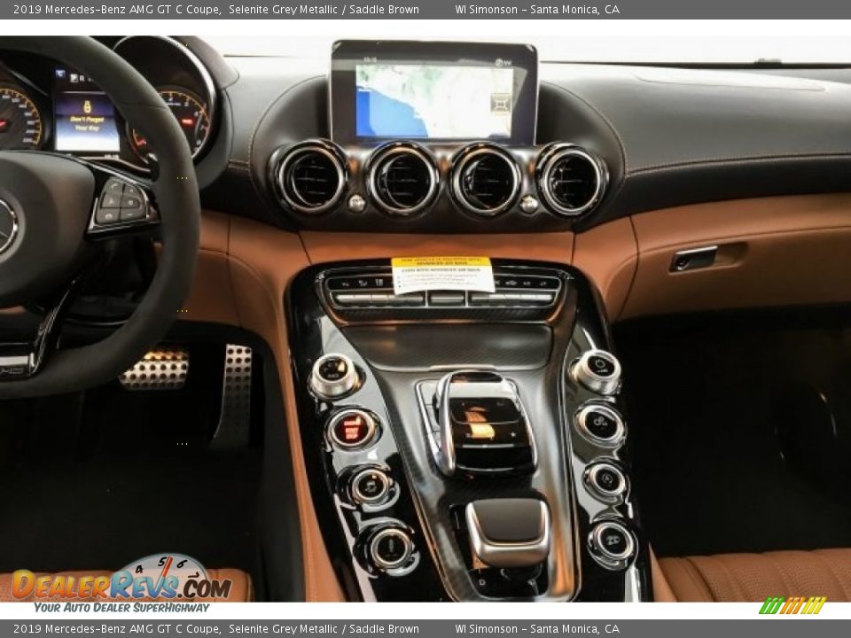 Controls of 2019 Mercedes-Benz AMG GT C Coupe Photo #5
