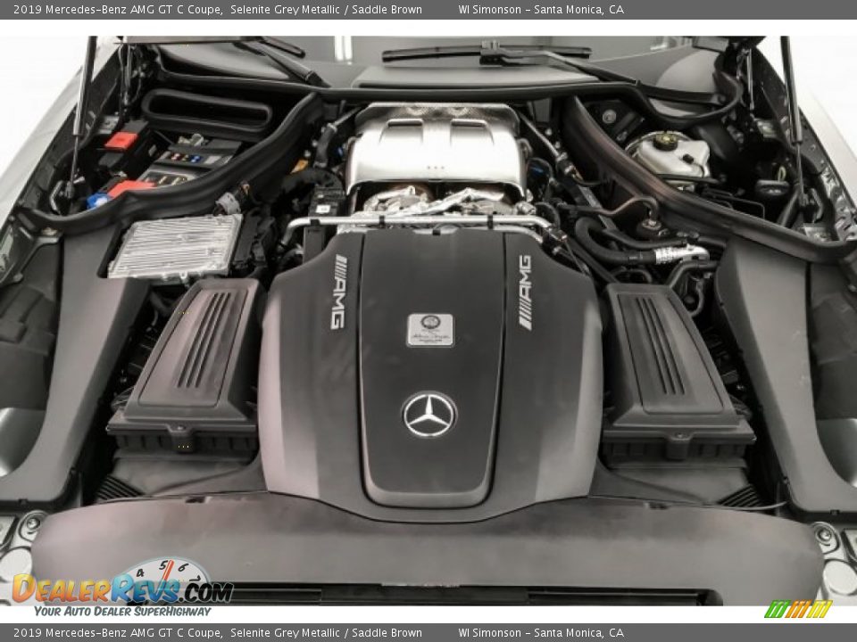 2019 Mercedes-Benz AMG GT C Coupe 4.0 AMG Twin-Turbocharged DOHC 32-Valve VVT V8 Engine Photo #8