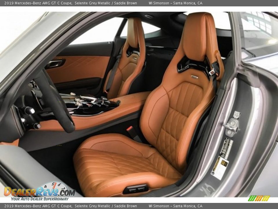 Front Seat of 2019 Mercedes-Benz AMG GT C Coupe Photo #14
